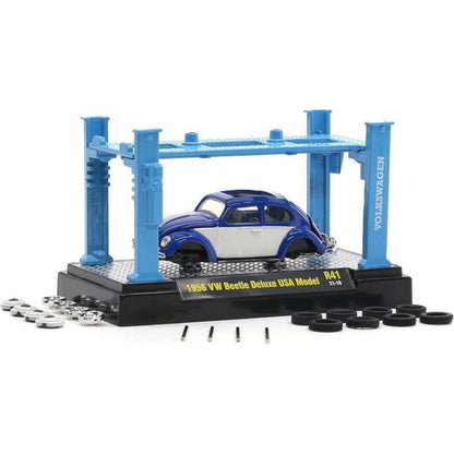 Volkswagen Beetle - Blue (Model-Kit Release 41 with Garage Lift)