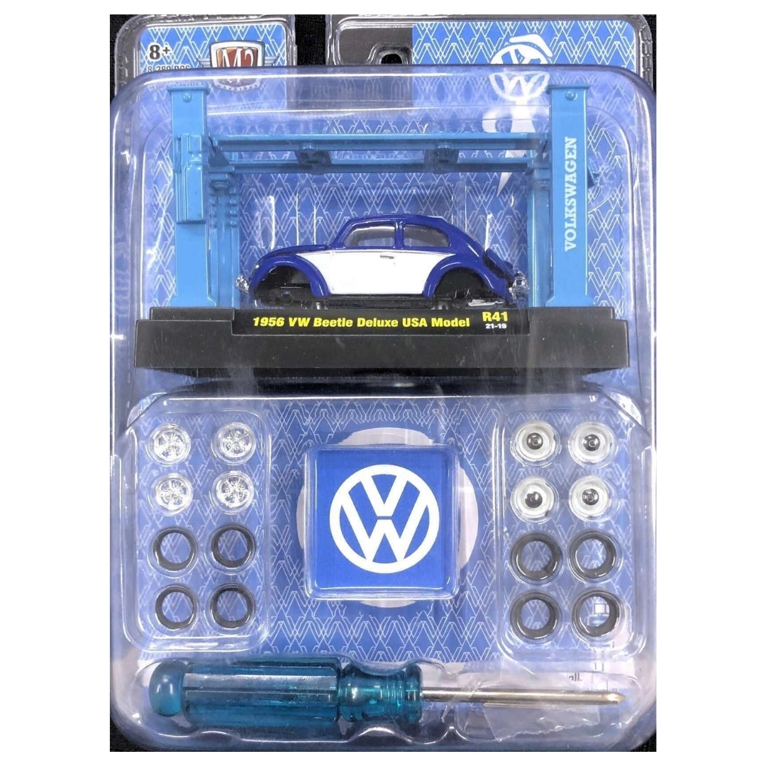 Volkswagen Beetle - Blue (Model-Kit Release 41 with Garage Lift)