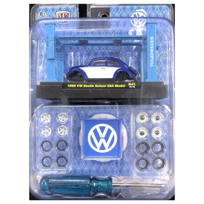 Volkswagen Beetle - Blue (Model-Kit Release 41 with Garage Lift)