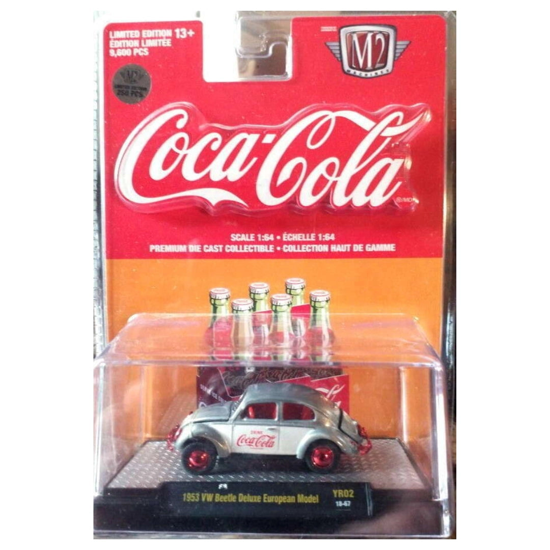 Volkswagen Beetle - Grey/White (Coca-Cola Super Chase, Open Hood)