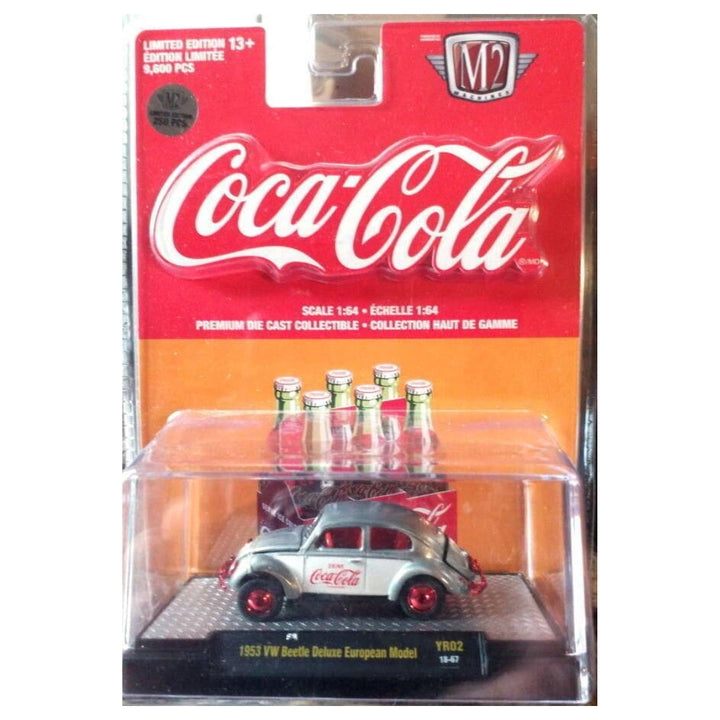 Volkswagen Beetle - Grey/White (Coca-Cola Super Chase, Open Hood)