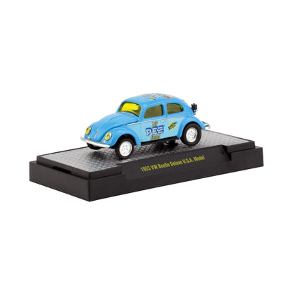 Volkswagen Beetle - Light Blue/Yellow (PEZ Standard Version)
