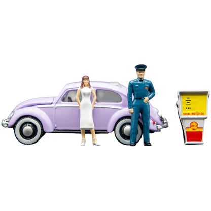 Volkswagen Beetle - Light Purple (Silver Chrome Details)