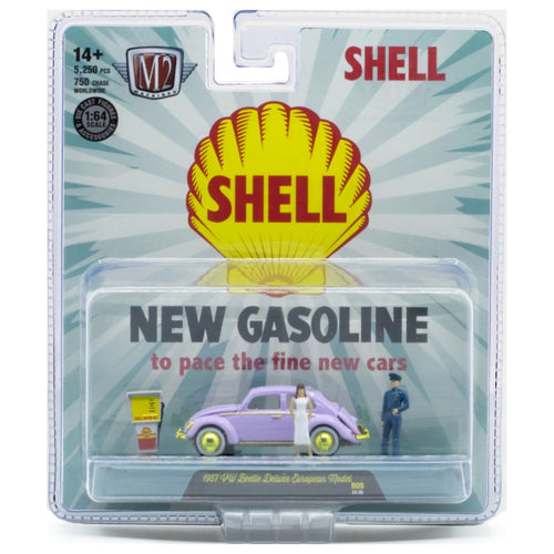 Volkswagen Beetle - Light Purple (Yellow Chrome Details)