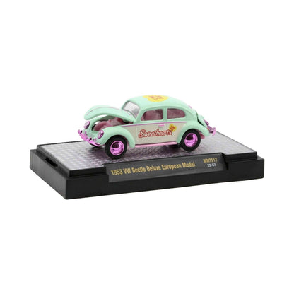 Volkswagen Beetle - Mint Green / Pink Wheels (Sweethearts Candies WMTS17 Chase)