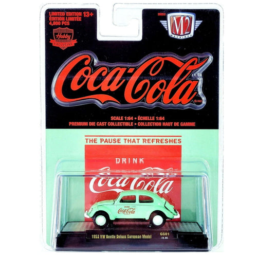 Volkswagen Beetle - Mint Green/White (Coca-Cola Standard Version)
