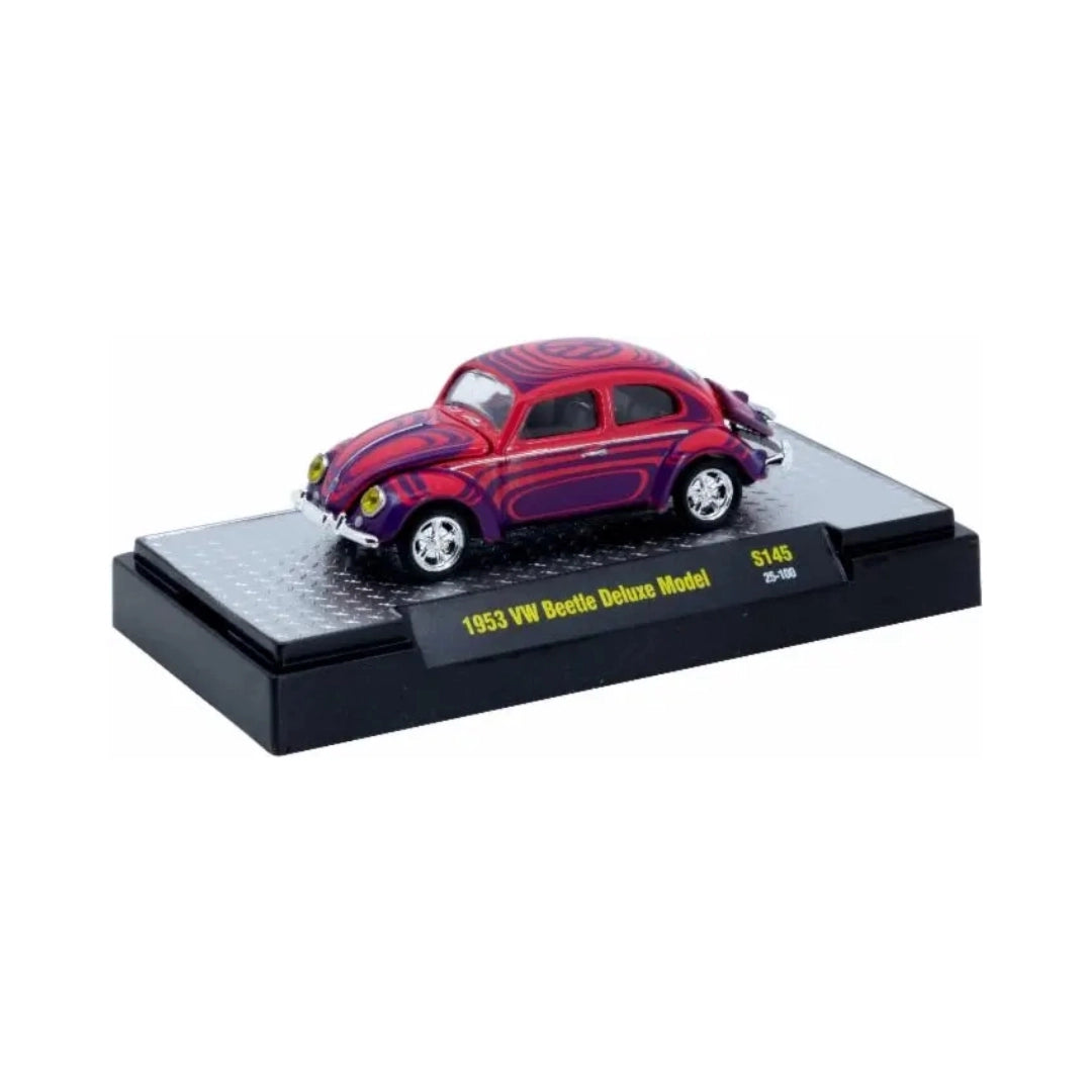 Volkswagen Beetle - Purple/Red Flames
