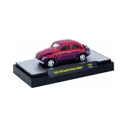 Volkswagen Beetle - Purple/Red Flames