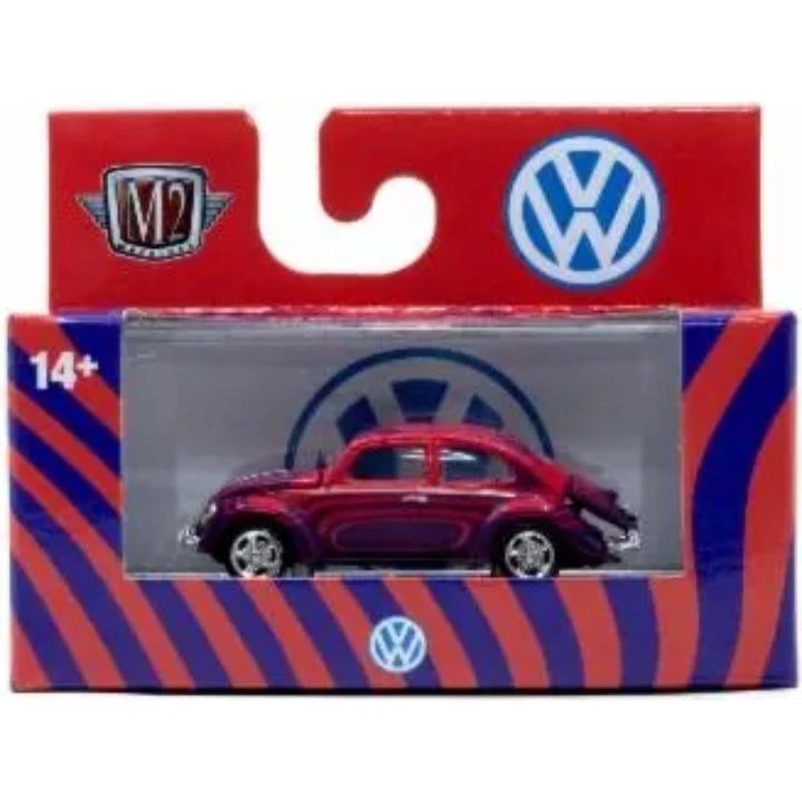 Volkswagen Beetle - Purple/Red Flames