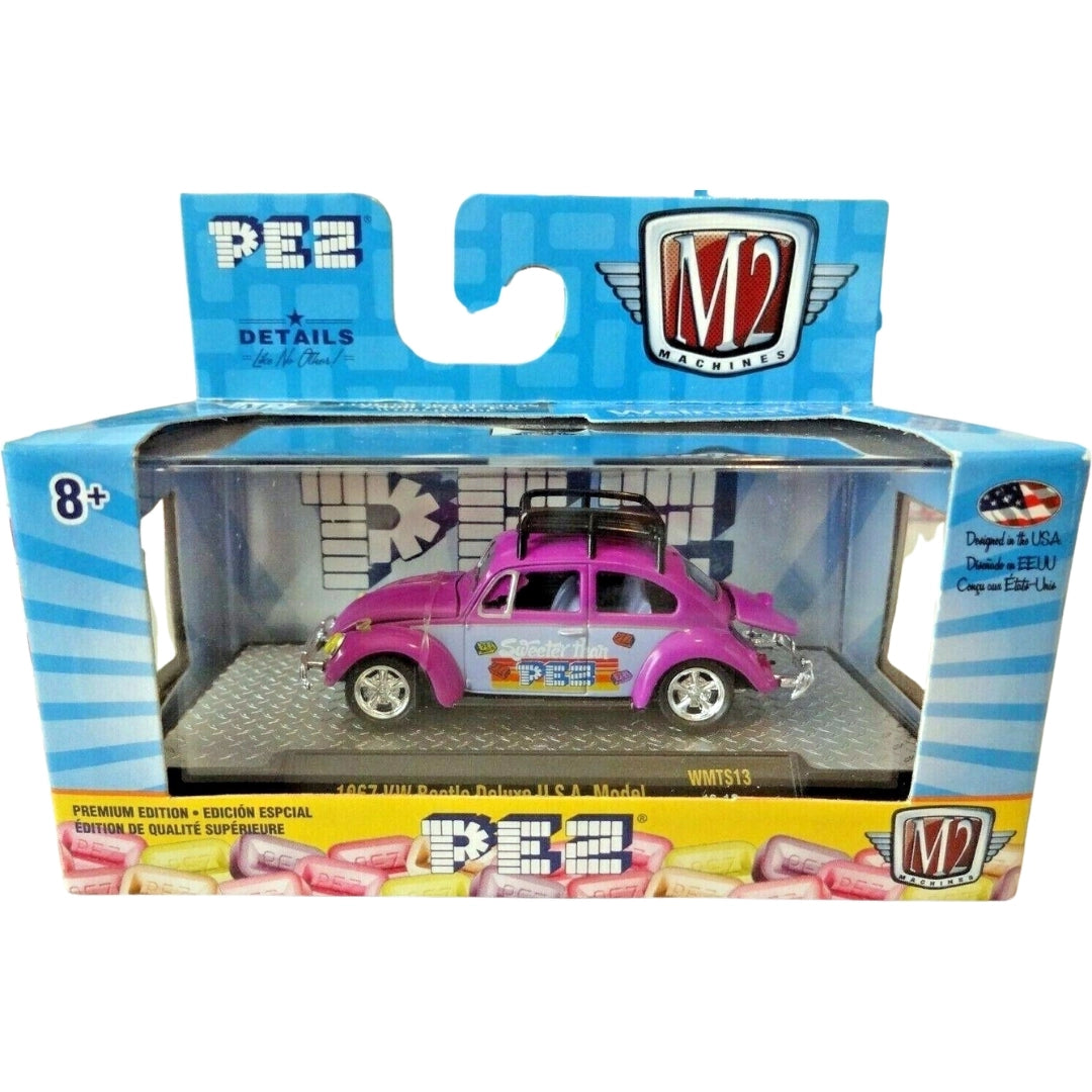 Volkswagen Beetle - Purple (PEZ Standard Version with Roof Rack)