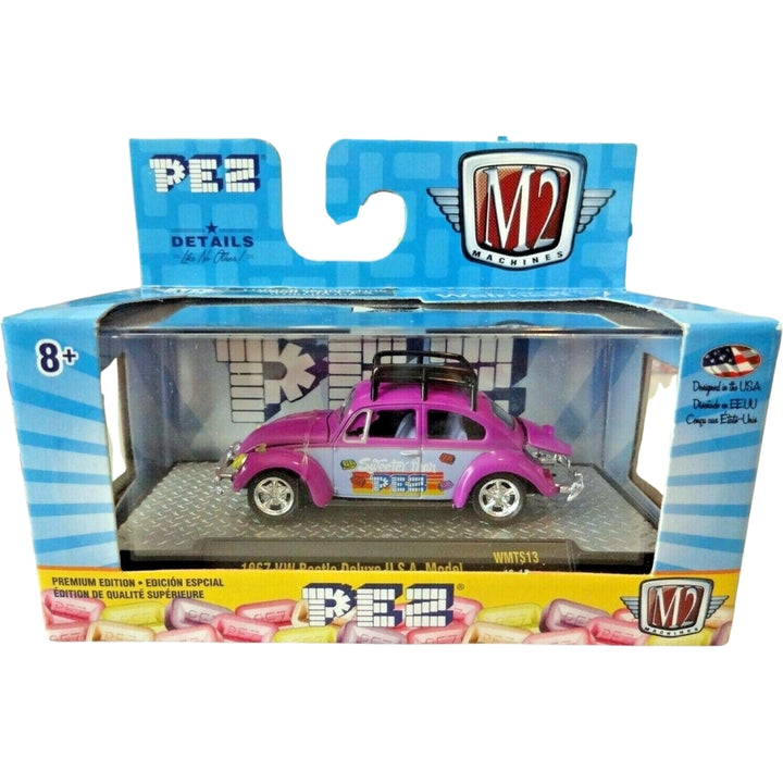 Volkswagen Beetle - Purple (PEZ Standard Version with Roof Rack)