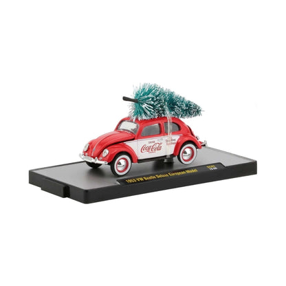 Volkswagen Beetle - Red/White (Christmas Coca-Cola Version with Christmas Tree)