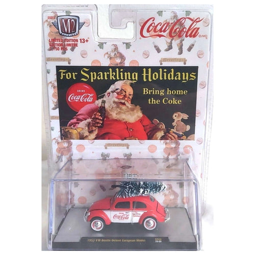 Volkswagen Beetle - Red/White (Christmas Coca-Cola Version with Christmas Tree)