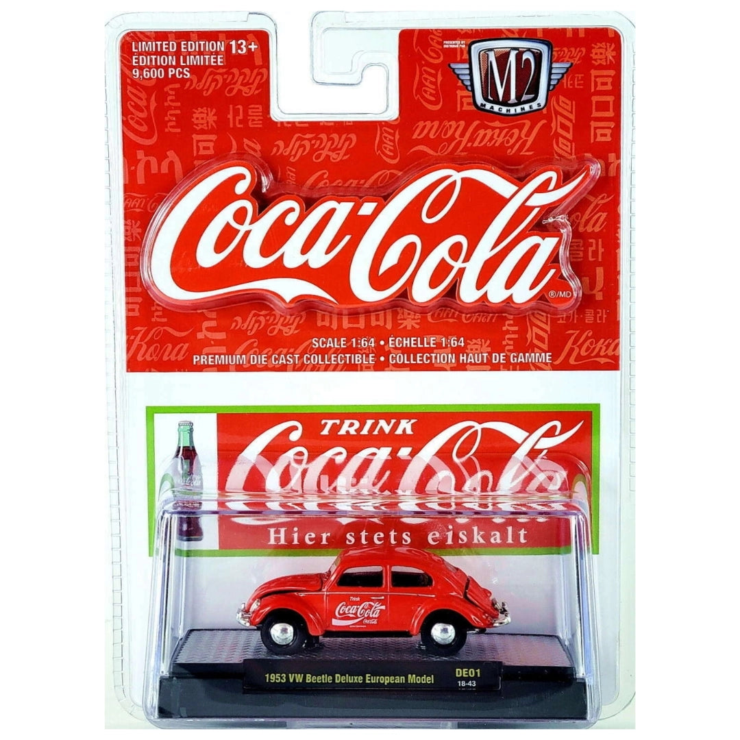 Volkswagen Beetle - Red/White (Coca-Cola Hobby Exclusive Version)