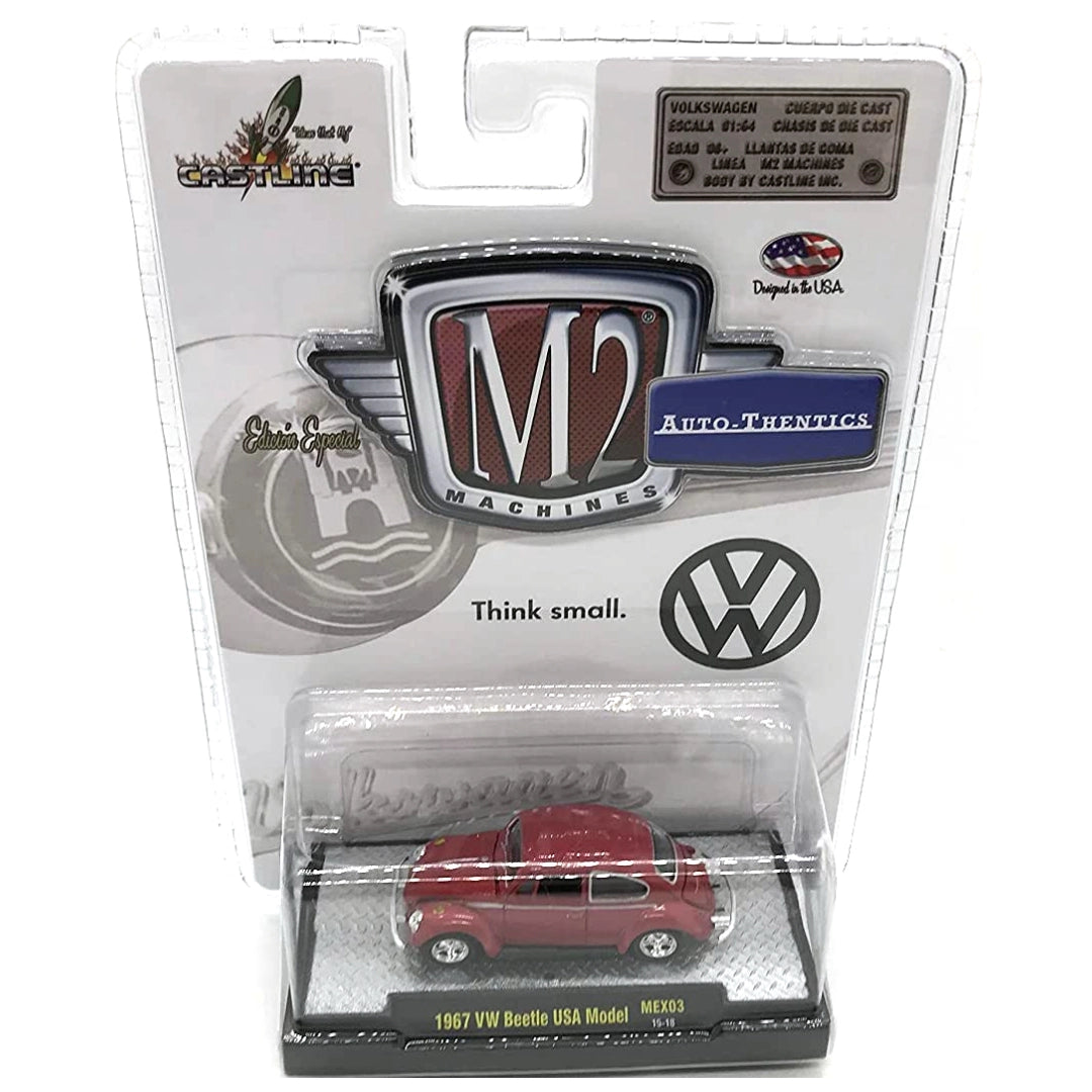 Volkswagen Beetle - Red (Clamshell Blister Version)