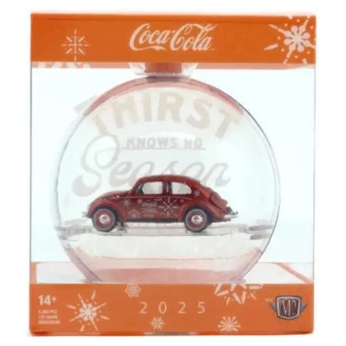 Volkswagen Beetle - Red (Silver Chrome Rims & Details)