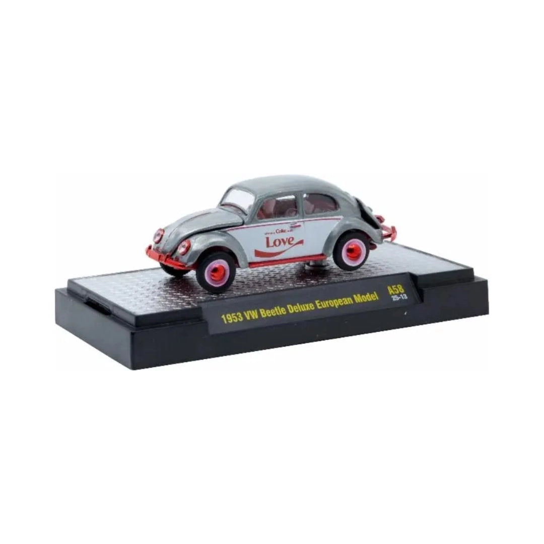 Volkswagen Beetle - Silver/Grey (Coca-Cola Love, Super Chase)