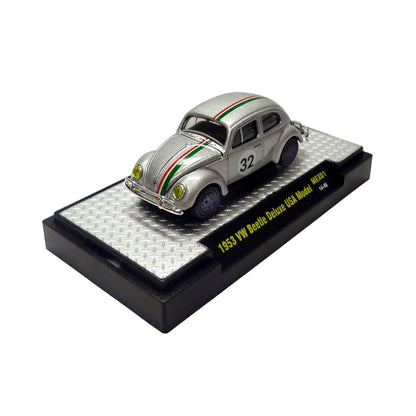 Volkswagen Beetle - Silver (#32 Racing Stripes)