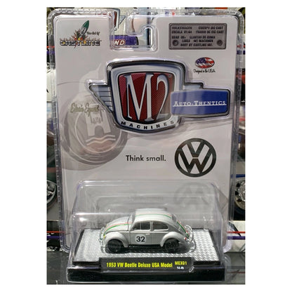 Volkswagen Beetle - Silver (#32 Racing Stripes)