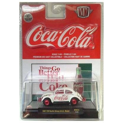 Volkswagen Beetle - White/Red (Coca-Cola Chase Version)