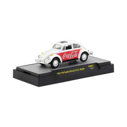 Volkswagen Beetle - White/Red (Coca-Cola Hobby Exclusive Version)