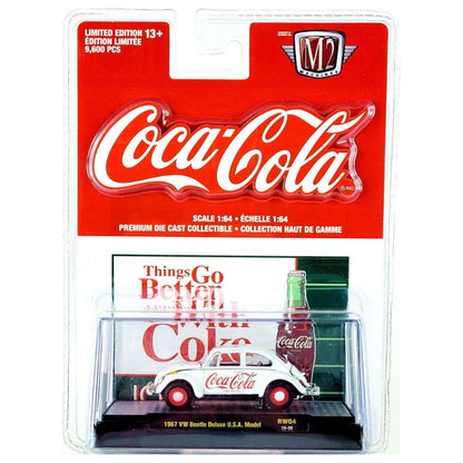 Volkswagen Beetle - White/Red (Coca-Cola Release RW04 Version)