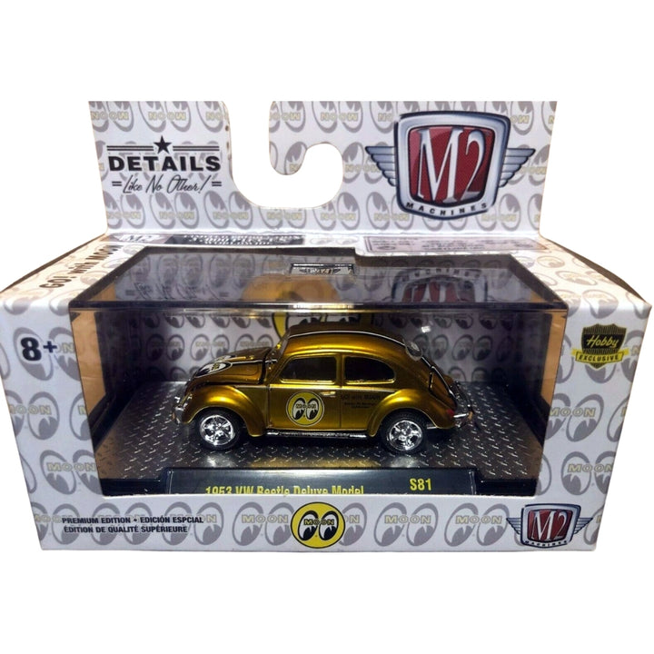 Volkswagen Beetle - Yellow/Black (Mooneyes Livery)