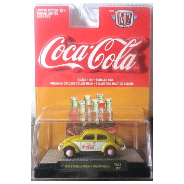 Volkswagen Beetle - Yellow/White (Coca-Cola Standard Version, Open Hood)