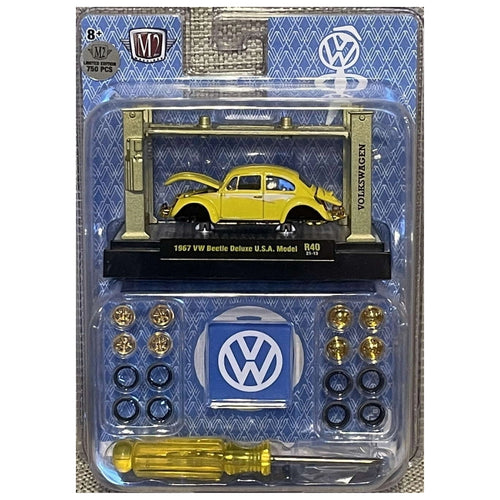 Volkswagen Beetle - Yellow (Model-Kit Release 40 Chase Version with Gold Lift)
