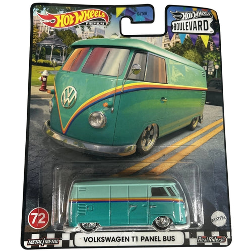 Hot Wheels 1:64 Volkswagen T1 Panel Bus Teal