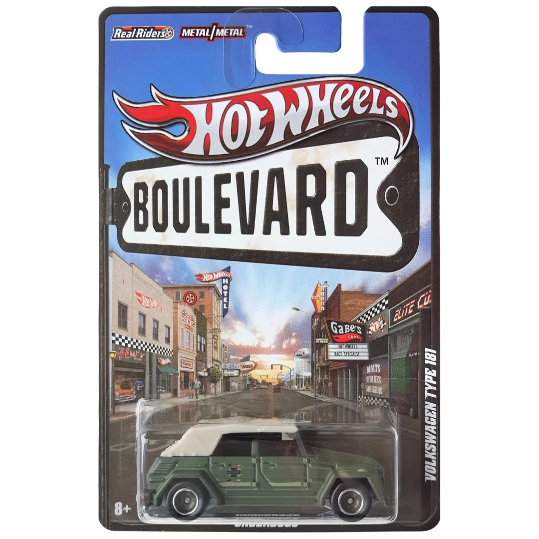 Hot Wheels 1:64 Volkswagen Type 181 Dark Olive Green