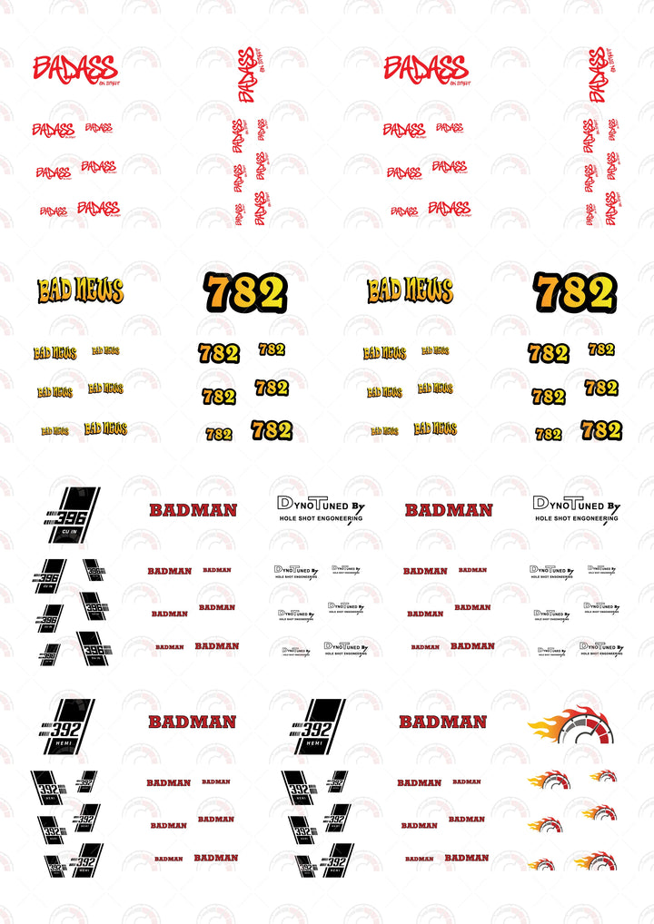 Badass Custom Car Decals