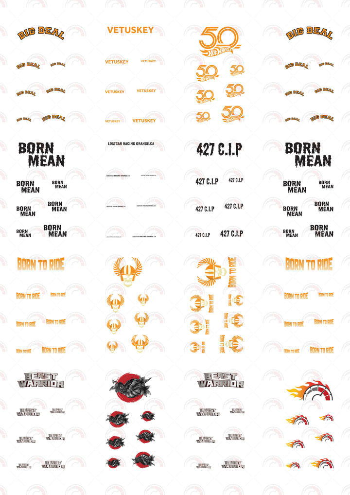 "Big Deal" Custom Car Decals 
