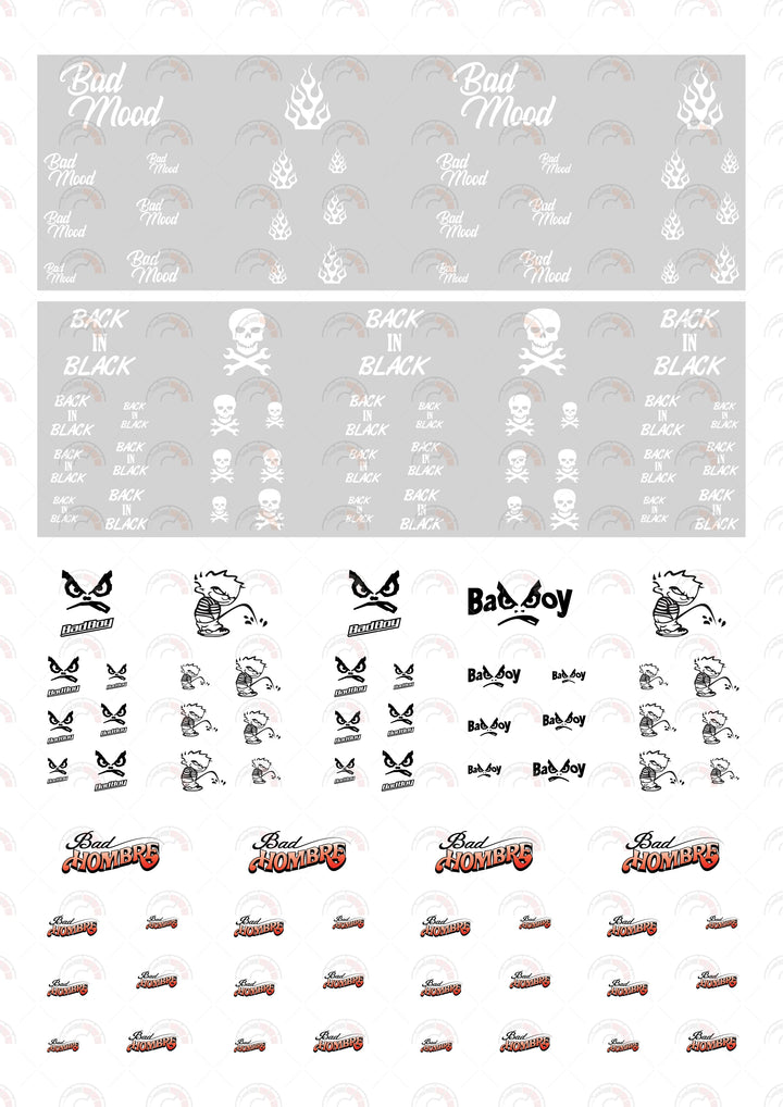 Bad Mood Custom Car Decals