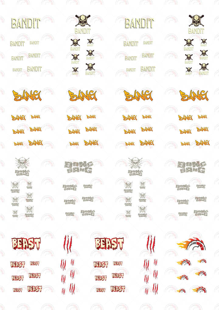 "Bandit" Vehicle Decals