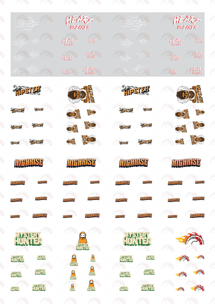 Heart Breaker Vehicle Decals