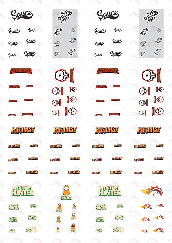 HBR Sauce Vehicle Decals