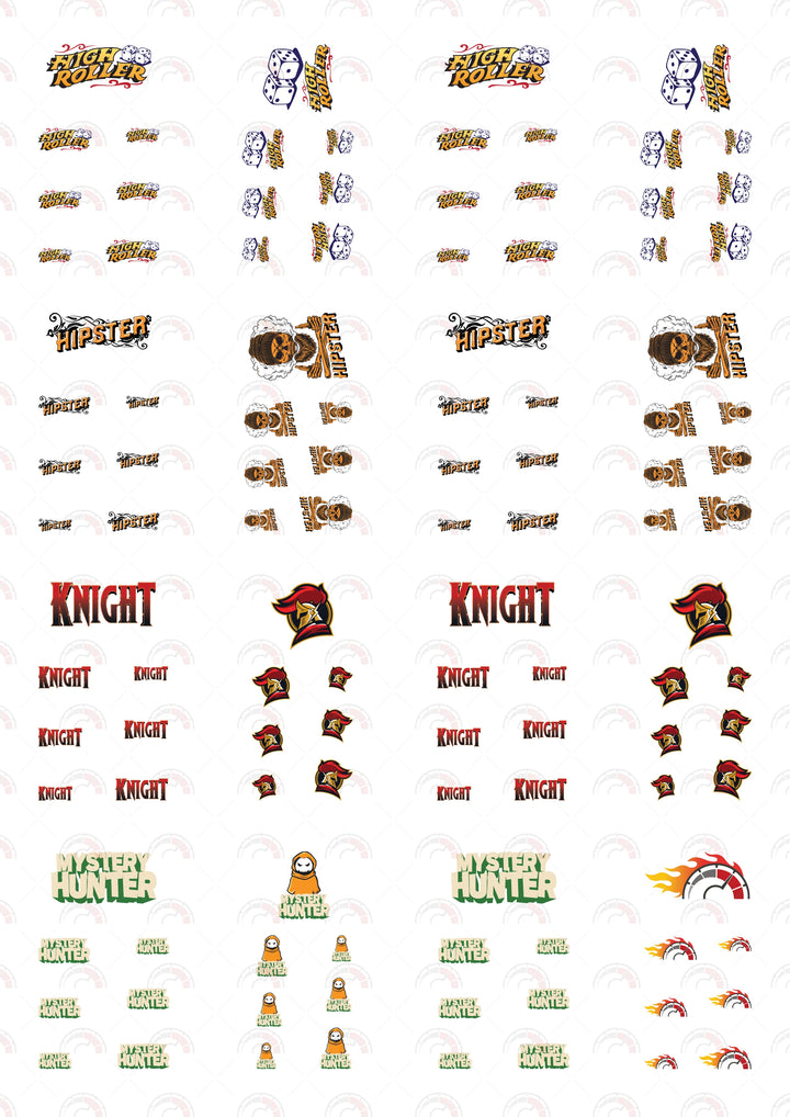 High Roller Vehicle Decals