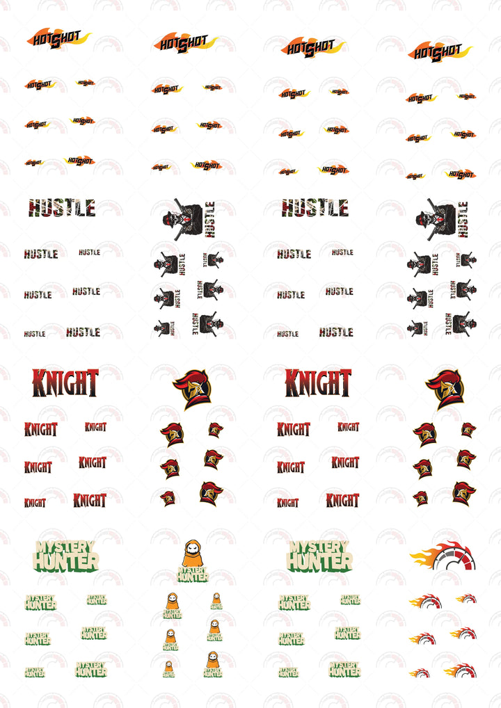 Hotshot Play car Decals