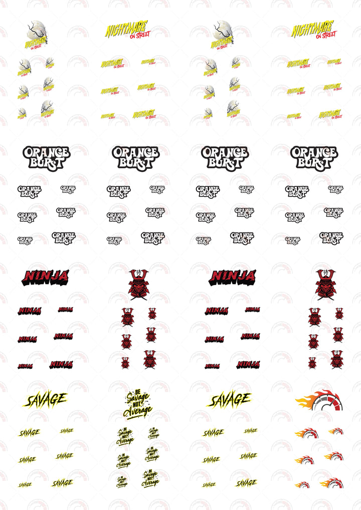 Nightmare on Street Custom Car Decals