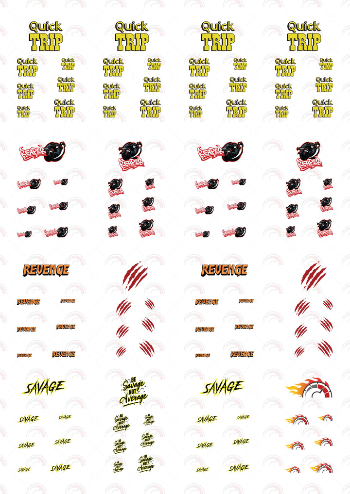 Quick Trip Play Vehicle Decals