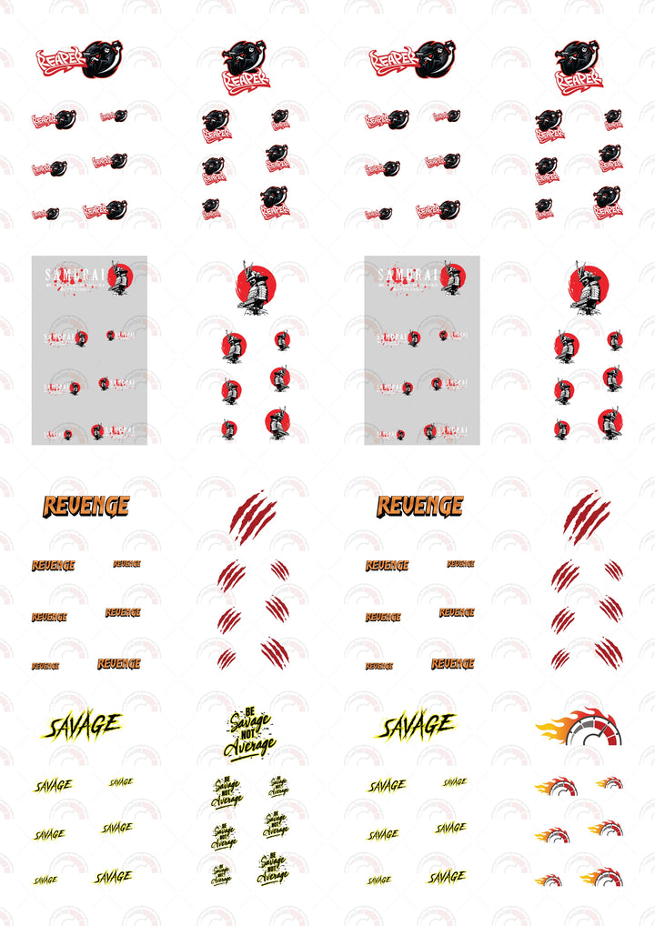Reaper Play Vehicle Decals