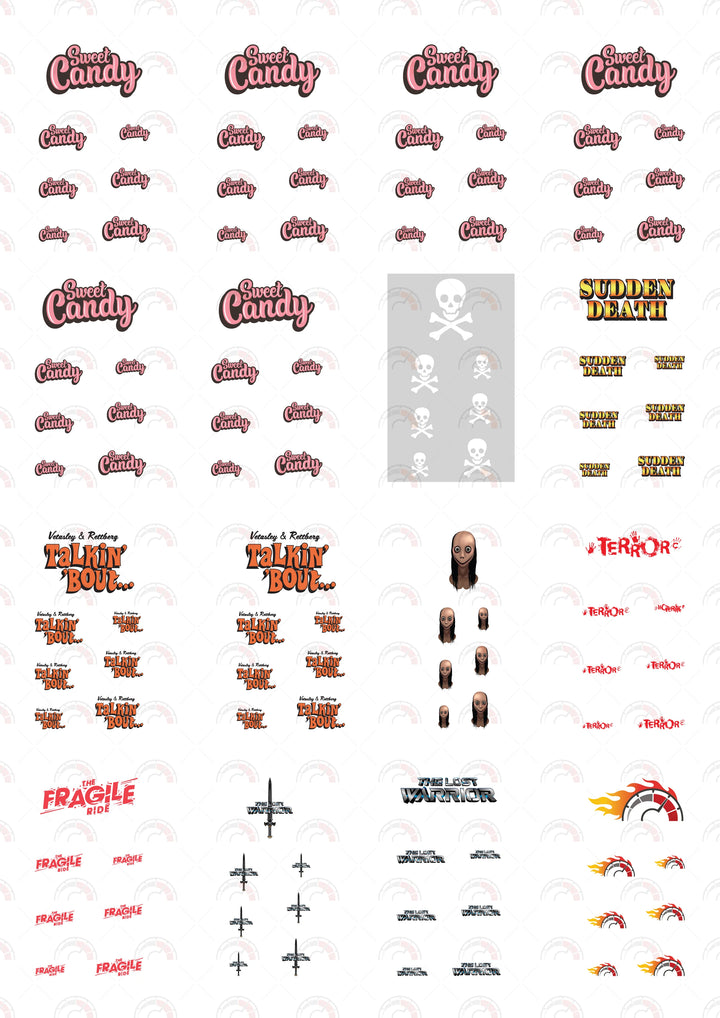 Sweet Candy Custom Car Decals