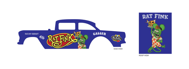 Waiter Fink model Car Decals