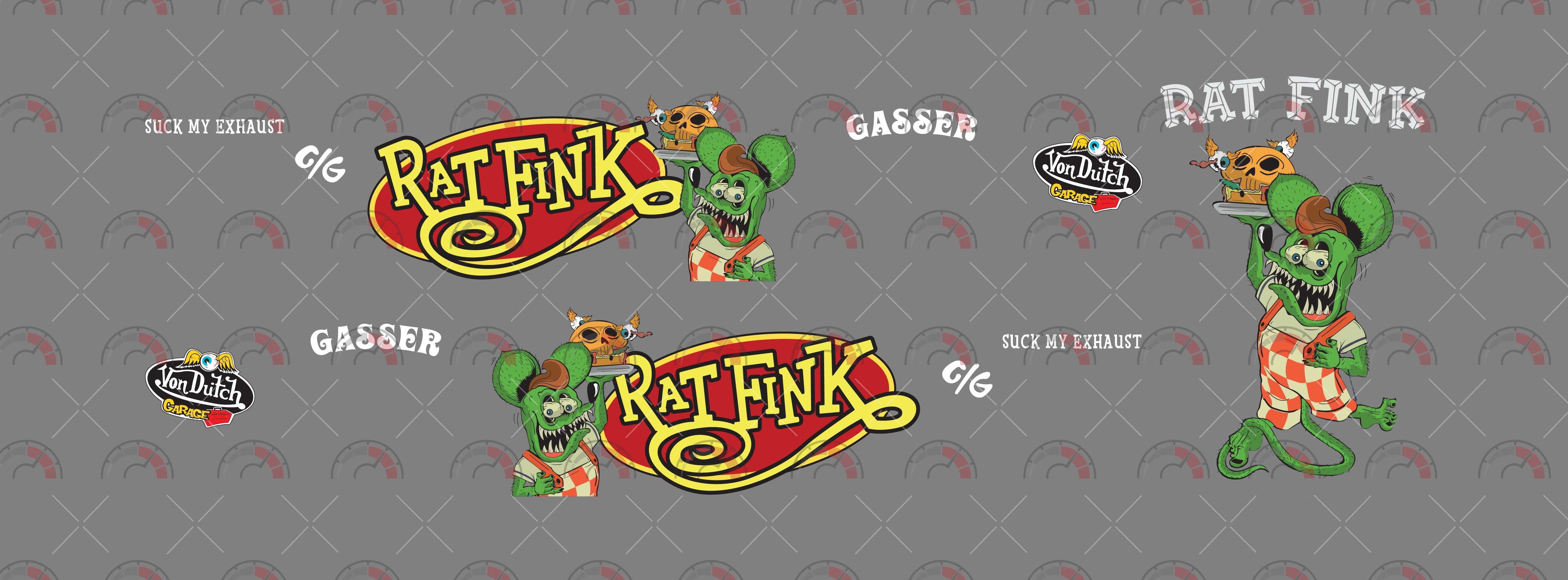 Waiter Fink model Car Decals