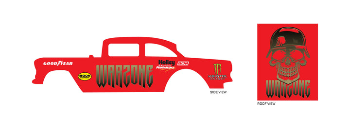 Warzone model Car Decals