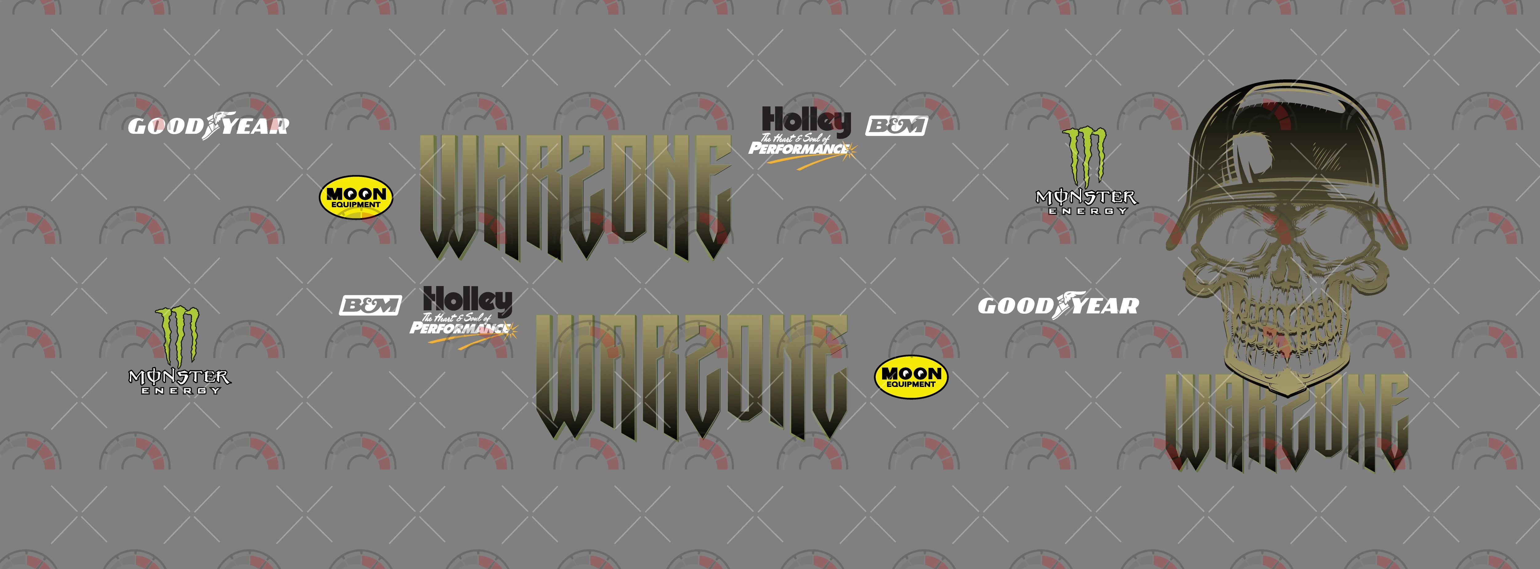 Warzone model Car Decals