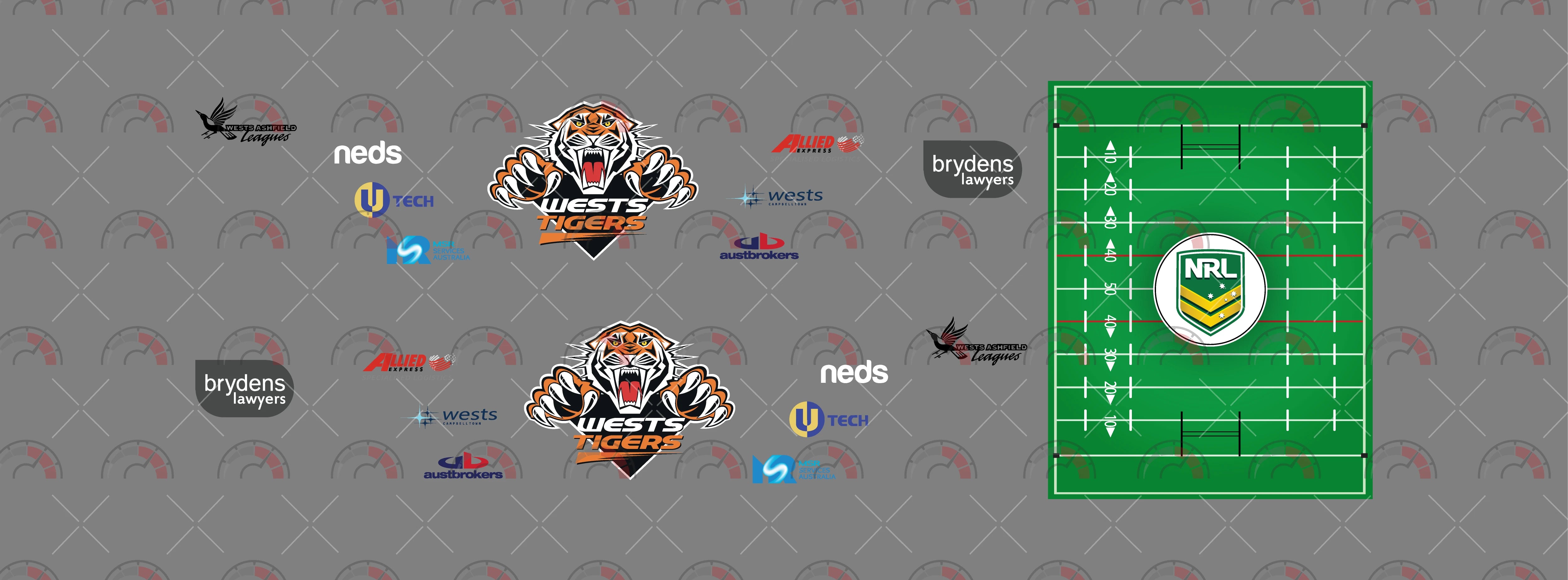 Wests Tigers Custom Car Decals