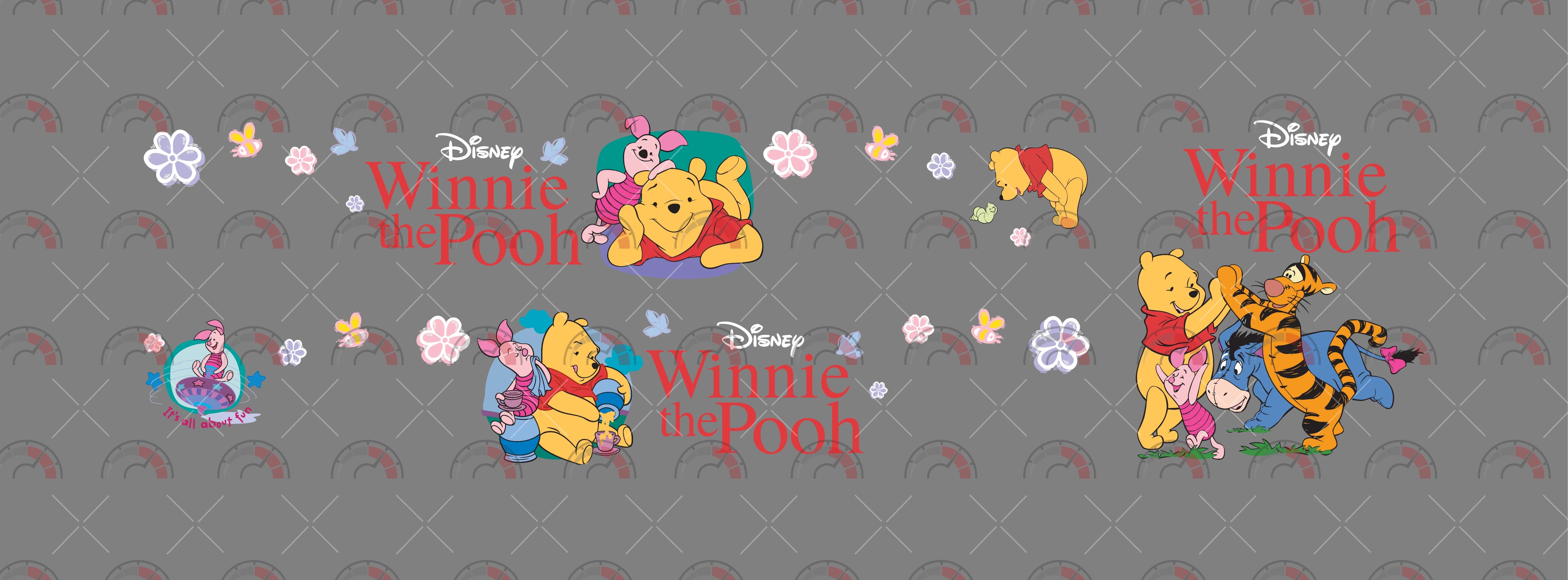 Winnie the Pooh model Car Decals