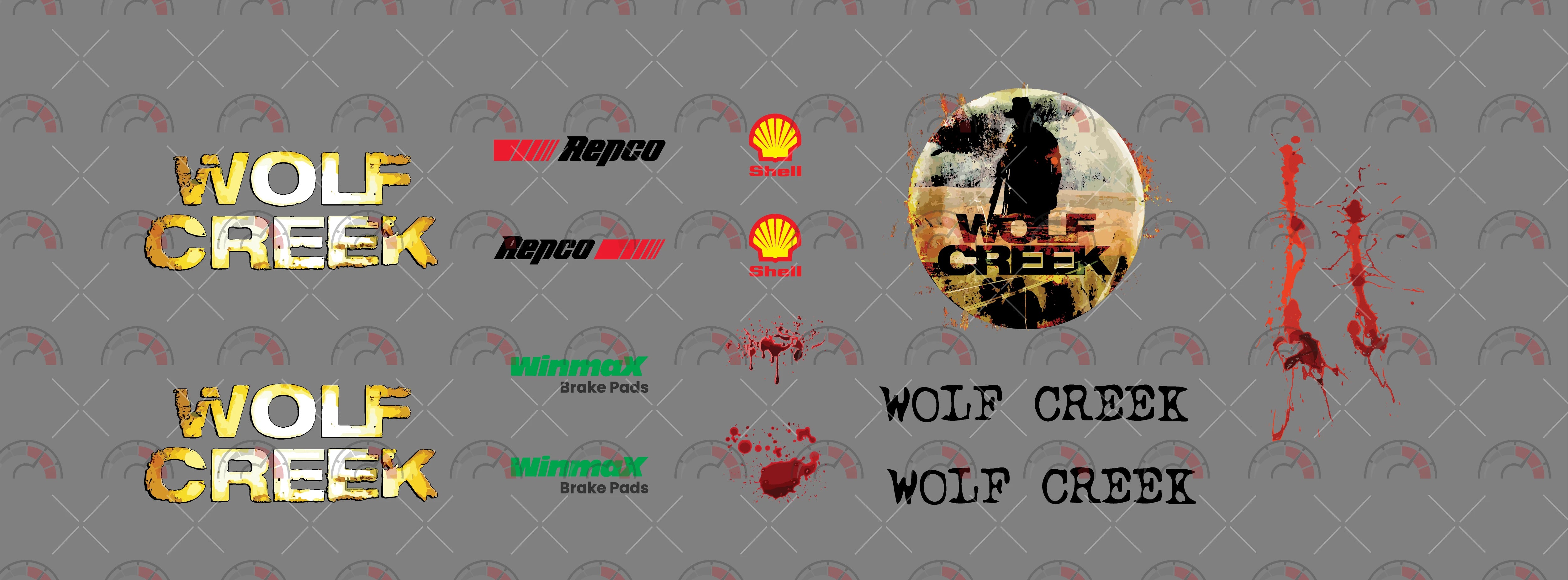 Wolf Creek 04 Custom Car Decals